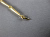 ESTATE .64CT DIAMOND & AAA RUBY 14KT YELLOW GOLD 3D FLOWER ETOILE FUN BRACELET