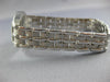 LARGE 14KT WHITE GOLD CLASSIC SQUARE GENEVE LADIES WATCH
