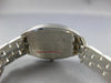LARGE 14KT WHITE GOLD CLASSIC SQUARE GENEVE LADIES WATCH