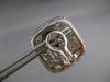 LARGE 8.26CT DIAMOND 18KT WHITE GOLD ROUND & BAGUETTE BALLERINA CLIP ON EARRINGS