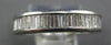 3.37CT DIAMOND PLATINUM BAGUETTE ETERNITY CHANNEL MULTI HEART ANNIVERSARY RING
