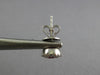 1CT DIAMOND & AAA RUBY 18KT WHITE GOLD OVAL & ROUND FLOWER CLASSIC STUD EARRINGS