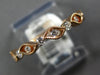 .20CT DIAMOND 18KT ROSE GOLD 3D MULTI LEAF ETOILE SEMI ETERNITY ANNIVERSARY RING