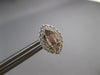 .94CT DIAMOND 18KT WHITE GOLD ROUND & BAGUETTE INVISIBLE MARQUISE STUD EARRINGS