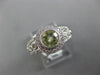 1.25CT DIAMOND & AAA LEMON QUARTZ 14K WHITE GOLD 3D ROUND HALO FILIGREE FUN RING