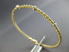 0.06CT DIAMOND 14KT 2 TONE GOLD PAST PRESENT FUTURE FLEXIBLE MESH BANGLE BRACELET