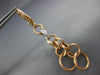LARGE .17CT DIAMOND 18KT 2 TONE GOLD 3D MATTE & SHINY LEVERBACK HANGING EARRINGS