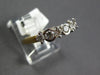 ESTATE .67CT DIAMOND 14K 2 TONE GOLD CLASSIC SEMI BEZEL WEDDING ANNIVERSARY RING