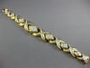 EXTRA LARGE 8.0CT DIAMOND 18KT YELLOW GOLD 3D INTERCHANGEABLE BRACELET NECKLACE