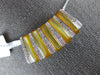 LARGE 3.66CT DIAMOND AAA MOTHER OF PEARL 18KT WHITE GOLD FILIGREE SLIDER PENDANT