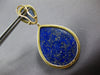 EXTRA LARGE 101.66CT MOCHA DIAMOND & SODALITE 14KT BLACK & YELLOW GOLD EARRINGS