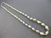 ESTATE LONG AAA PEARL 14KT YELLOW GOLD 3D CLASSIC MULTI BEAD FUN NECKLACE #27565
