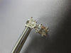 .92CT DIAMOND 18KT WHITE GOLD 3D KITE CUT & BAGUETTE INVISIBLE HANGING EARRINGS