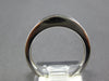 ESTATE .59CT DIAMOND 14KT WHITE GOLD 3D CLASSIC ROUND CHANNEL ANNIVERSARY RING