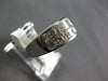 ESTATE WIDE 1.78CT DIAMOND 18KT WHITE GOLD PRINCESS & BAGUETTE ANNIVERSARY RING