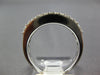 WIDE 1.52CT DIAMOND 18KT WHITE GOLD ROUND & BAGUETTE INVISIBLE ANNIVERSARY RING