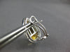 8.22CT DIAMOND & MULTI COLOR TOPAZ 14KT WHITE GOLD 3D TEAR DROP CLIP ON EARRINGS