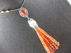 85.38CT DIAMOND AAA CORAL & SOUTH SEA PEARL 18KT WHITE GOLD CHANDELIER NECKLACE