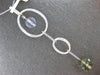 LARGE 9.81CT DIAMOND & AAA WHITE QUARTZ & GREEN AMETHYST 14KT WHITE GOLD PENDANT