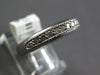 .23CT DIAMOND 14KT WHITE GOLD FILIGREE MILGRAIN SEMI ETERNITY ANNIVERSARY RING