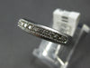 .23CT DIAMOND 14KT WHITE GOLD FILIGREE MILGRAIN SEMI ETERNITY ANNIVERSARY RING
