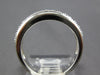 .23CT DIAMOND 14KT WHITE GOLD FILIGREE MILGRAIN SEMI ETERNITY ANNIVERSARY RING