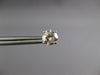 ESTATE 1.45CT DIAMOND 14K WHITE GOLD CLASSIC ROUND 4 PRONG MARTINI STUD EARRINGS