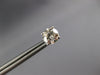 ESTATE 1.45CT DIAMOND 14K WHITE GOLD CLASSIC ROUND 4 PRONG MARTINI STUD EARRINGS