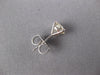 ESTATE 1.45CT DIAMOND 14K WHITE GOLD CLASSIC ROUND 4 PRONG MARTINI STUD EARRINGS