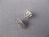 ESTATE 1.67CT DIAMOND 14K WHITE GOLD CLASSIC ROUND 4 PRONG MARTINI STUD EARRINGS