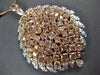 EXTRA LARGE 29.04CT WHITE & PINK DIAMOND 18KT WHITE & ROSE GOLD TENNIS NECKLACE