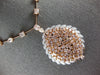 EXTRA LARGE 29.04CT WHITE & PINK DIAMOND 18KT WHITE & ROSE GOLD TENNIS NECKLACE
