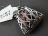 LARGE 2.61CT DIAMOND & AAA AMETHYST 14K WHITE GOLD INTERCHANGEABLE PURSE PENDANT
