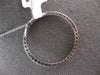 LARGE .99CT DIAMOND 14KT WHITE GOLD CLASSIC CIRCLE OF LIFE LOVE FLOATING PENDANT