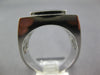 EXTRA LARGE 2.36CT DIAMOND 14KT WHITE GOLD ROUND & PRINCESS INVISIBLE MENS RING