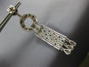 EXTRA LARGE 4.5CT DIAMOND & BLACK ENAMEL 18KT WHITE GOLD 3D HANGING EARRINGS