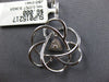 EXTRA LARGE .57CT DIAMOND 14KT WHITE GOLD FILIGREE FLOWER BY THE YARD NECKLACE