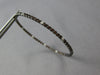 LARGE 3.79CT DIAMOND & MOCHA FANCY SAPPHIRE 14K BLACK GOLD HOOP HANGING EARRINGS