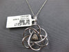 EXTRA LARGE .57CT DIAMOND 14KT WHITE GOLD FILIGREE FLOWER BY THE YARD NECKLACE