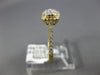 ESTATE .36CT DIAMOND 18K YELLOW GOLD CLASSIC CLUSTER SQUARE HALO FRIENDSHIP RING