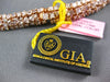 GIA EXTRA LARGE 40.18CT PINK DIAMOND 18KT ROSE GOLD 3D CLUSTER TENNIS NECKLACE