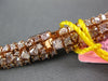 GIA EXTRA LARGE 40.18CT PINK DIAMOND 18KT ROSE GOLD 3D CLUSTER TENNIS NECKLACE