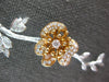 EXTRA LARGE 5.90CT DIAMOND 18K WHITE ROSE GOLD LARIAT MULTI ROSE TENNIS NECKLACE