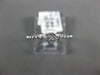 ESTATE SMALL .04CT DIAMOND 18KT WHITE GOLD CLASSIC CLUSTER ROUND BEADED FUN RING