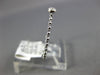 ESTATE SMALL .04CT DIAMOND 18KT WHITE GOLD CLASSIC CLUSTER ROUND BEADED FUN RING