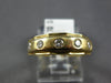.30CT DIAMOND 14KT YELLOW GOLD 3D ETOILE 6 STONE MATTE & SHINY ANNIVERSARY RING