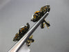 LARGE 3.80CT DIAMOND & CITRINE 14KT YELLOW & BLACK GOLD FLOWER CLIP ON EARRINGS