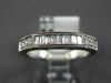 .40CT DIAMOND 18K WHITE GOLD ROUND & BAGUETTE FILIGREE MILGRAIN ANNIVERSARY RING