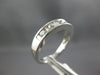.81CT DIAMOND 18KT WHITE GOLD ROUND & BAGUETTE CHANNEL WEDDING ANNIVERSARY RING