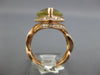 8.73CT DIAMOND & AAA LEMON QUARTZ 14KT ROSE GOLD PEAR SHAPE INFINITY LOVE RING